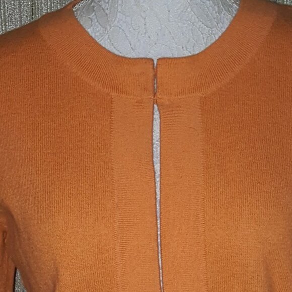 Banana Republic, Medium, Orange, Cardigan - Picture 2 of 3